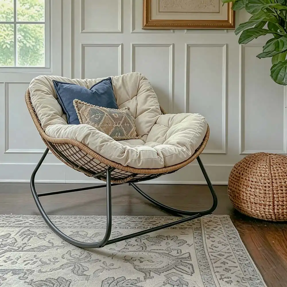 Finally A Rocking Chair You Can Actually Sink Into