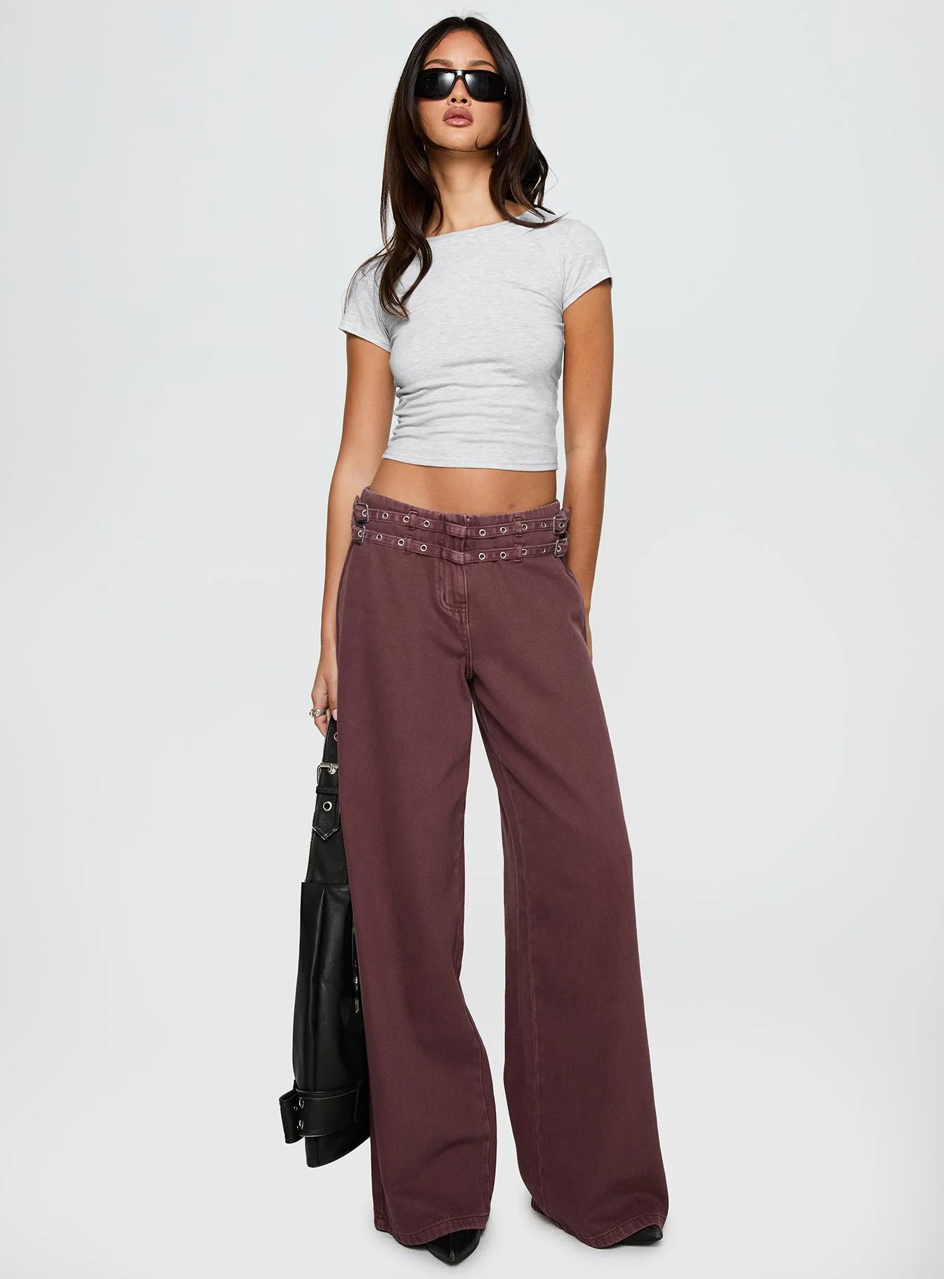 Baccarat Belted Pant Chocolate