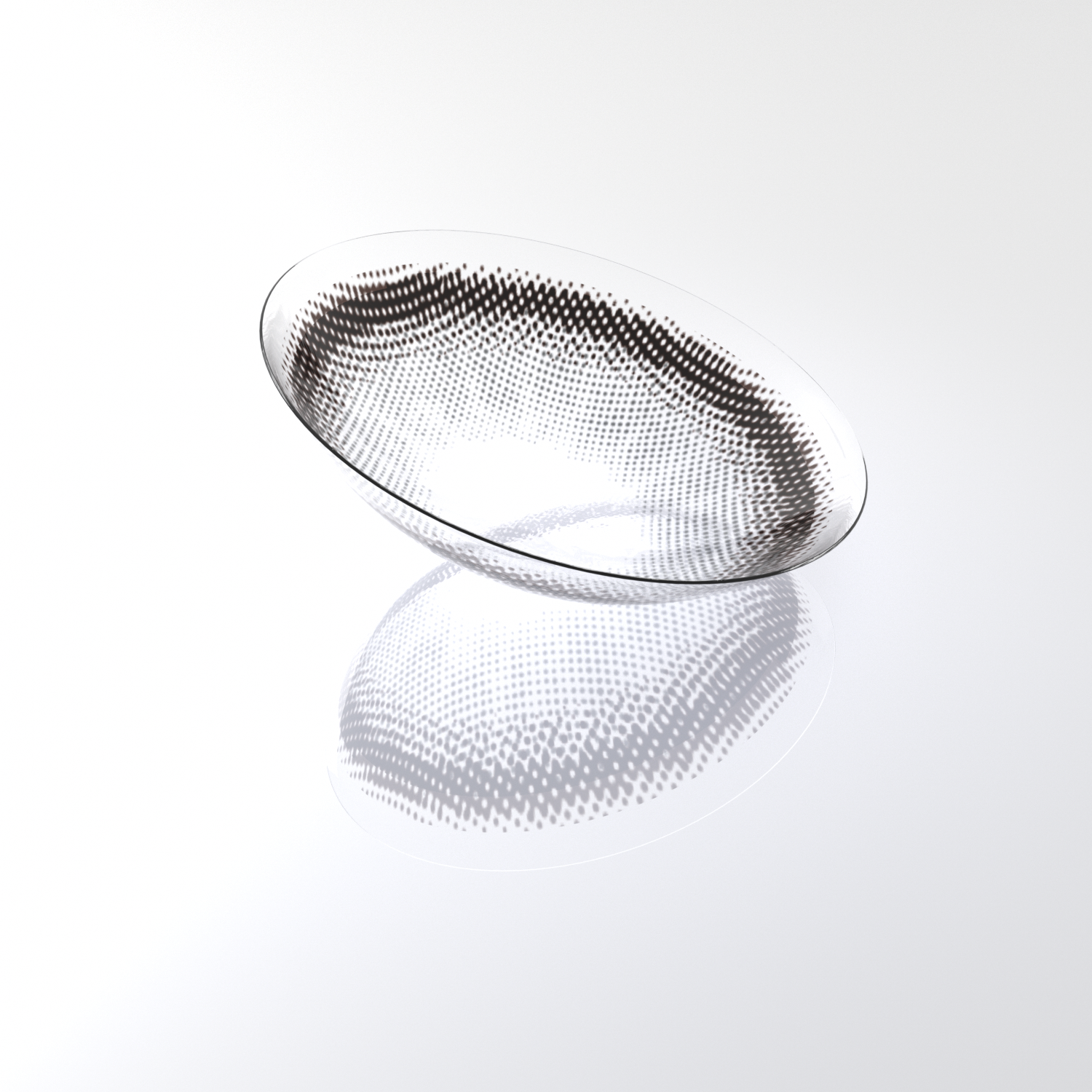 BONVIRO Smoky Ash Gray-Brown Colored Contact Lenses | Dusty Ash Grey Design | 6 Months Wear