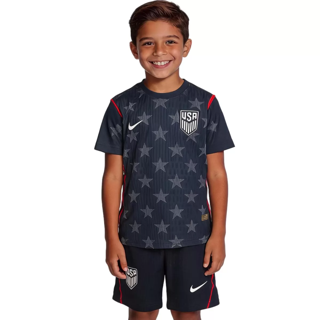 Kid's USMNT USA Away Kit World Cup 2026