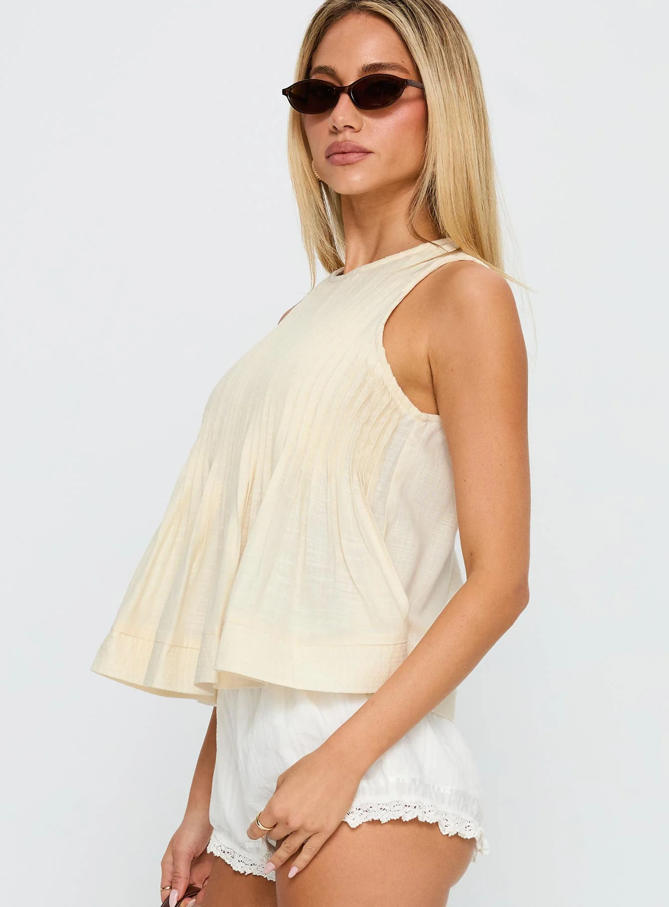 Lavish Life Top Beige