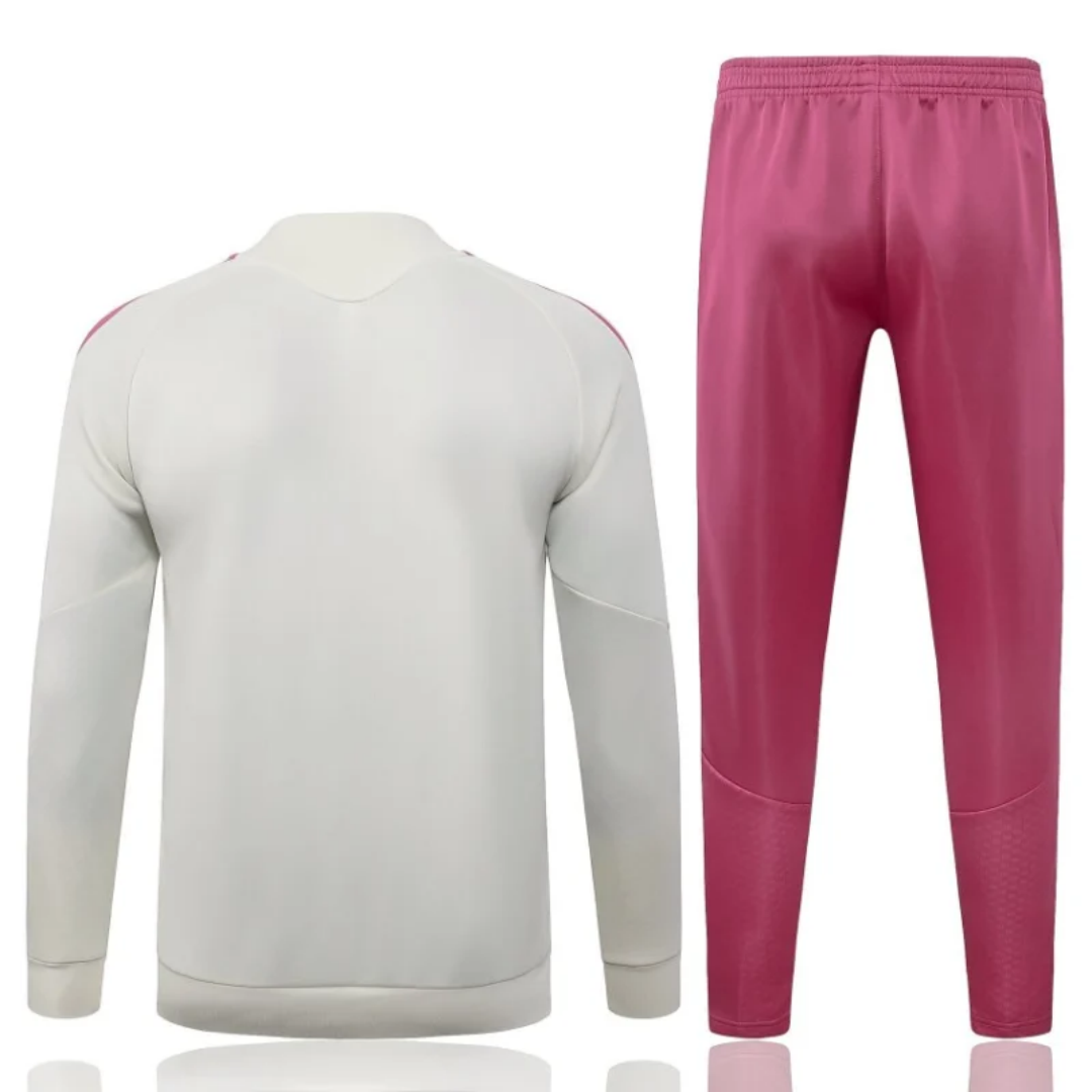 Kid's Real Madrid Full-Zip Training Jacket Kit(Top+Pants) 2026/27