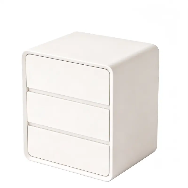 Leather solid wood nightstand( 21.65