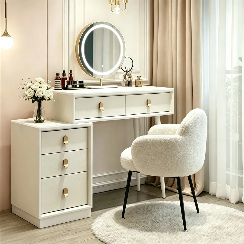 Cloud Fleece Makeup Chair