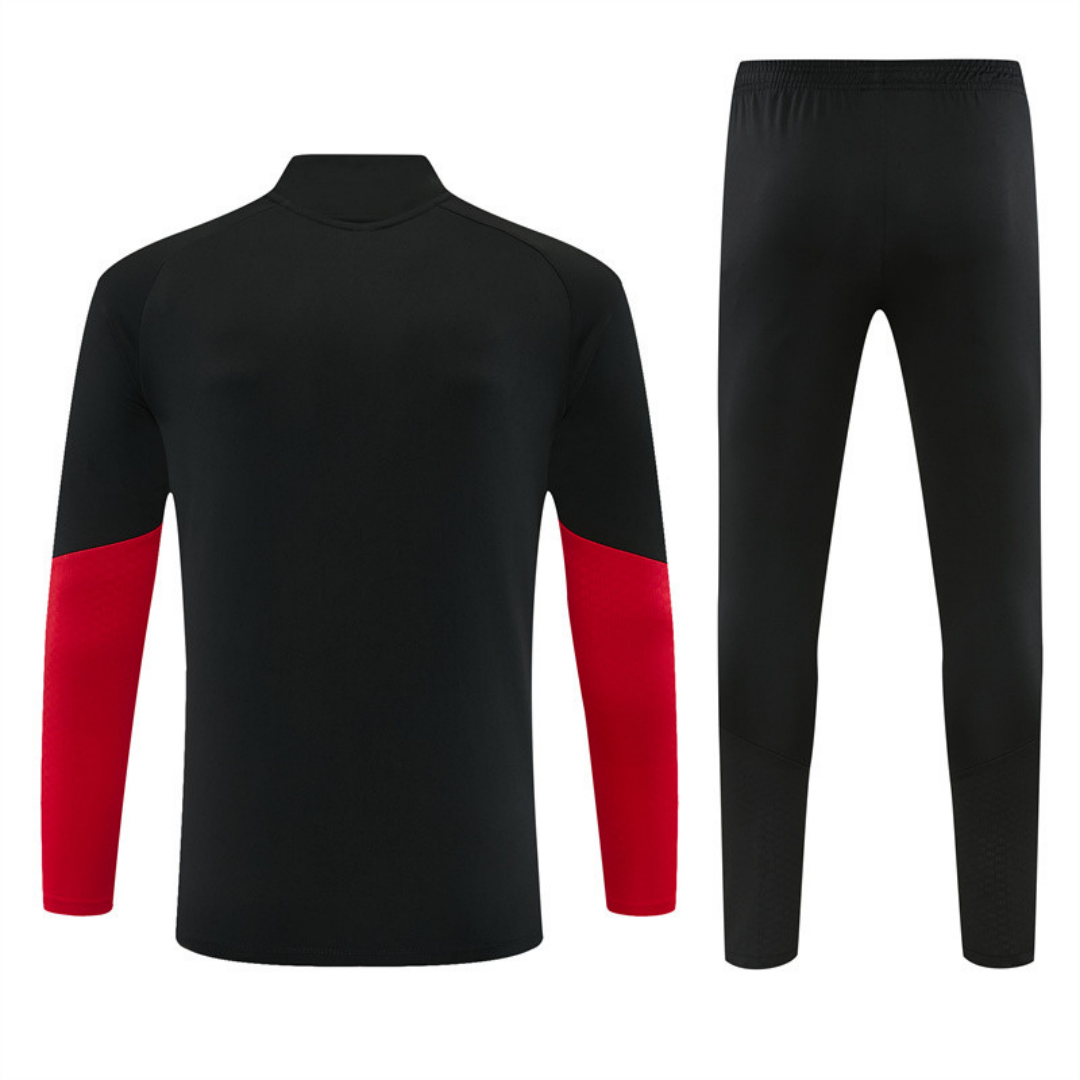 Manchester United 1/4 Zipper Sweat Kit(Top+Pants) 2026/27