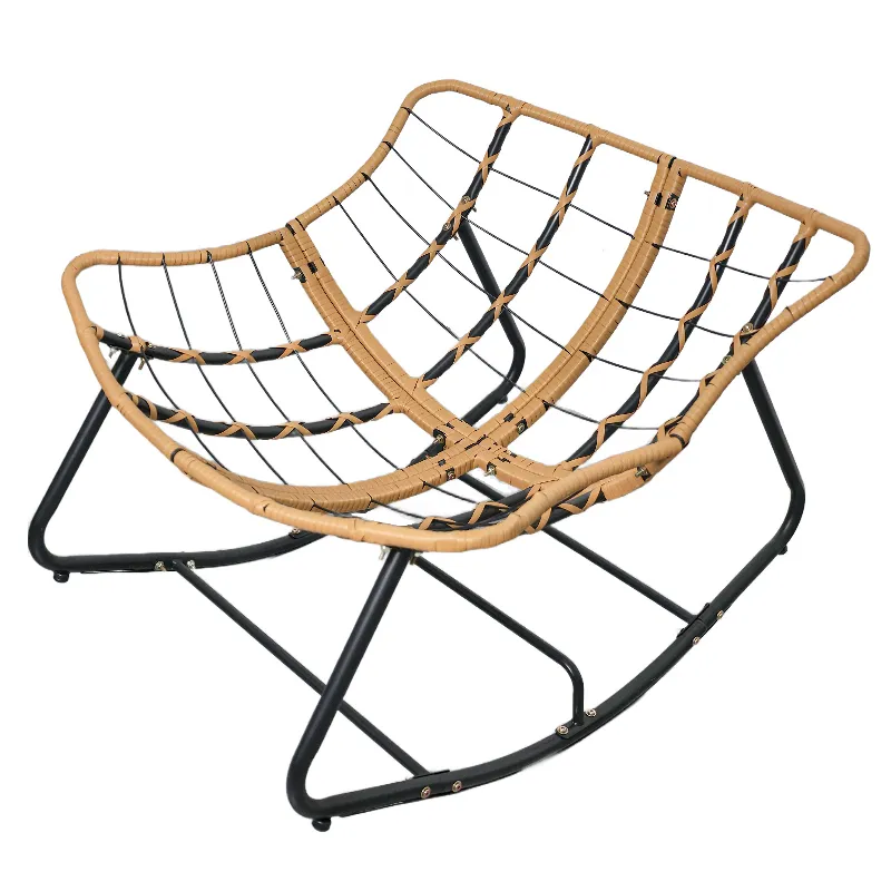 Wicker rocking chair, linen(39.76