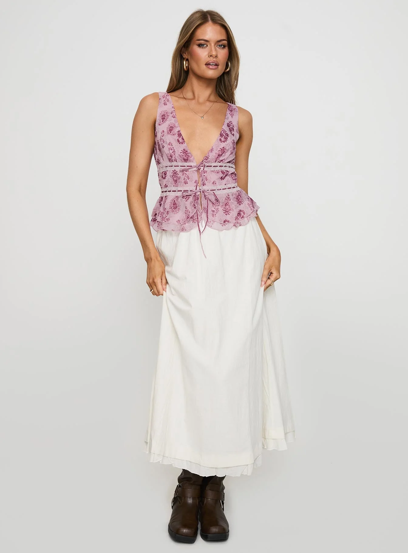 Nikolise Top Purple