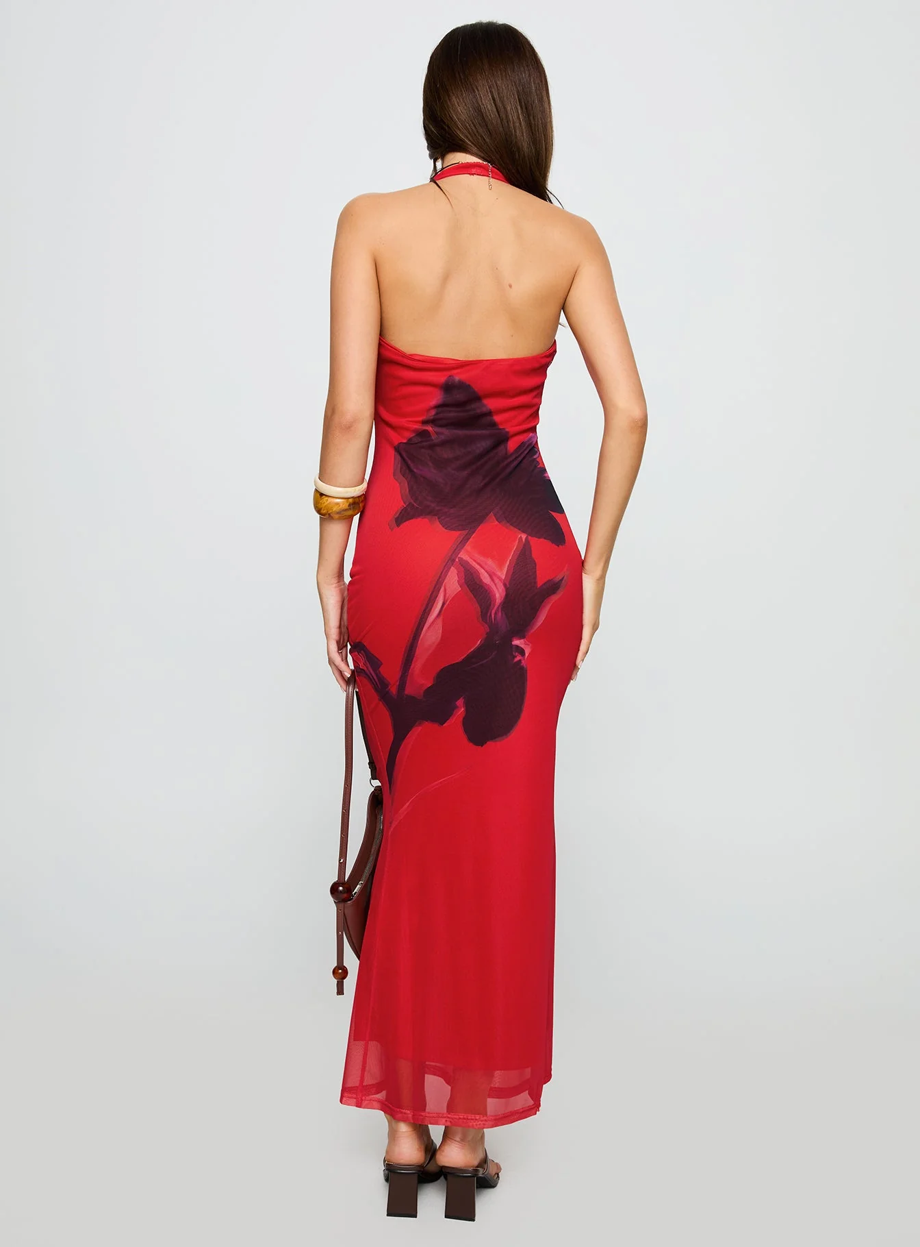 Bittersuite Cowl Maxi Dress Multi
