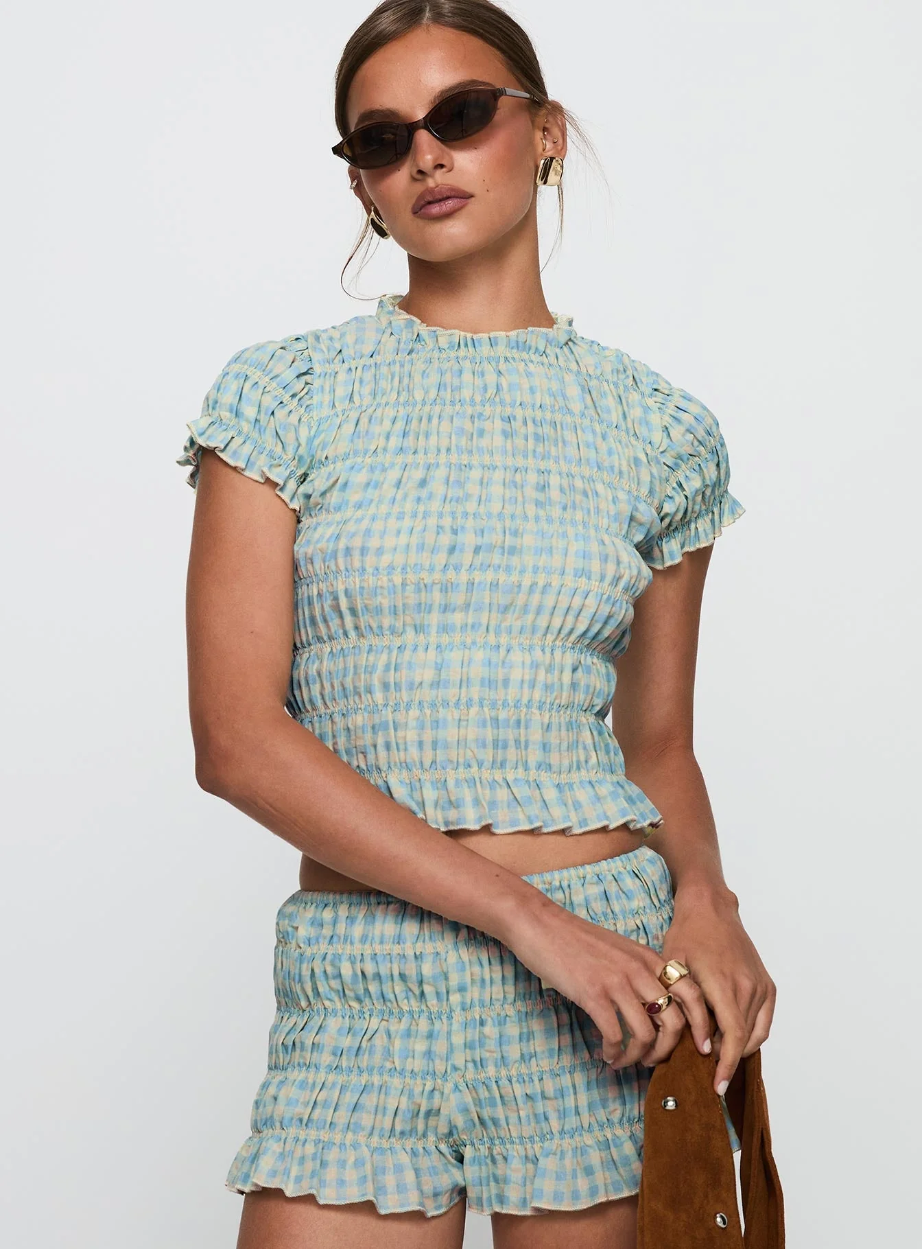 Go Retro Shirred Set Multi