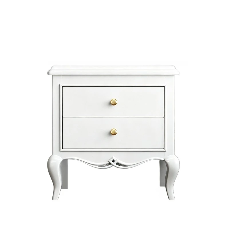 Carved Solid Wood Nightstand(21.65