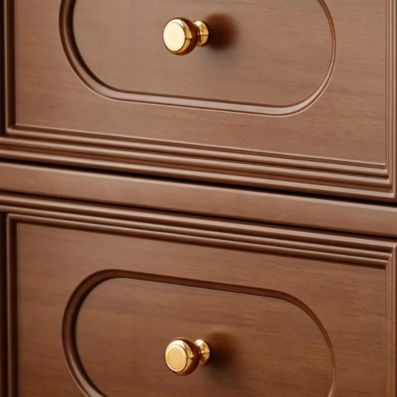 Carved panel bedside table(19.69