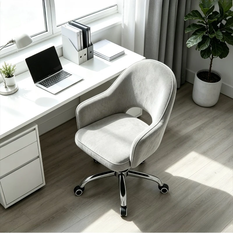 Office chair, velvet