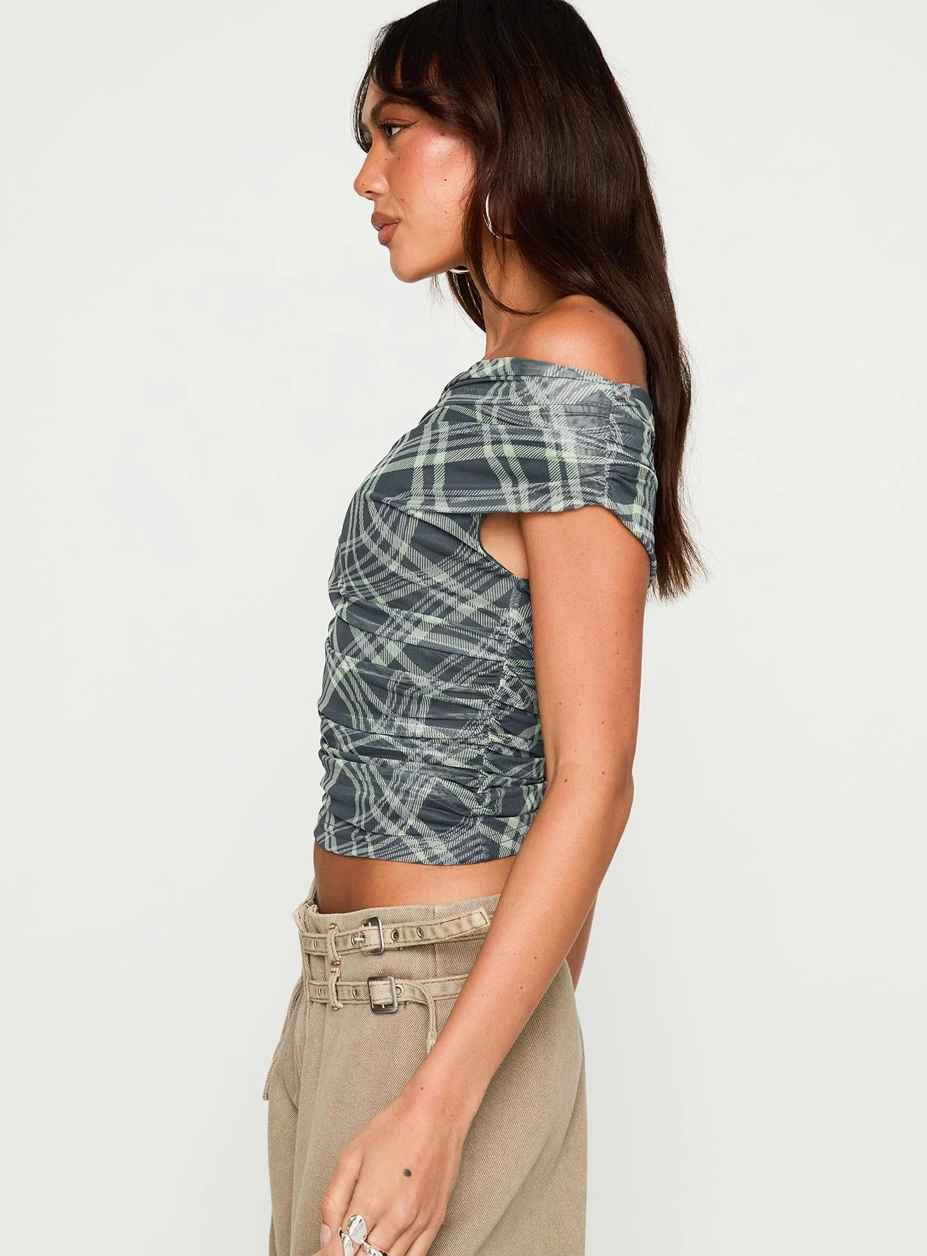 Sweet Embrace Off Shoulder Top Multi