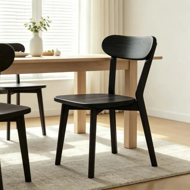 Dining chair, back support