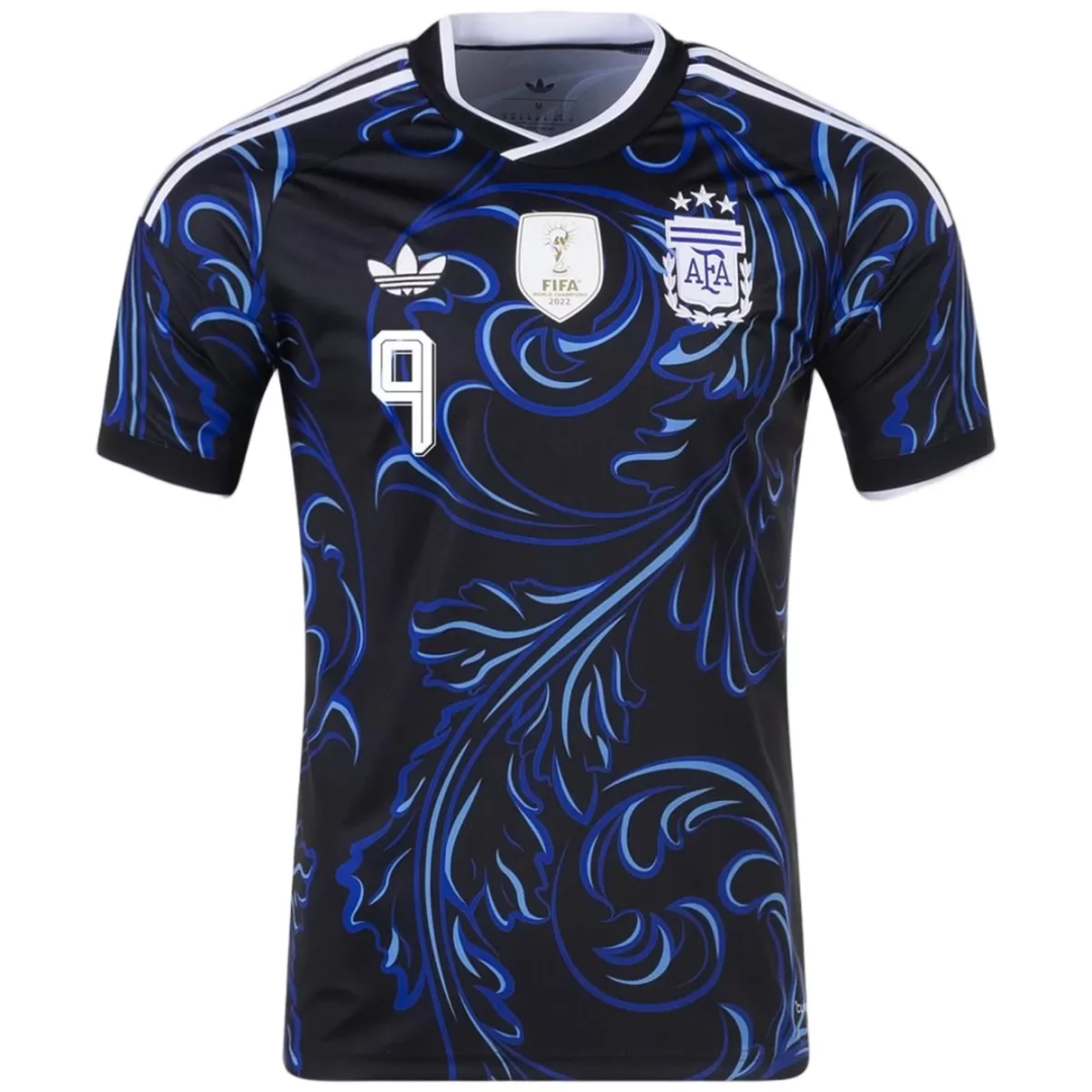 J.ÁLVAREZ #9 Argentina Away Jersey World Cup 2026
