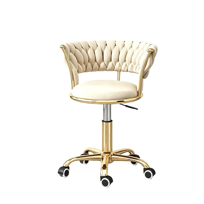 Velvet Five-Claw Bar Chair
