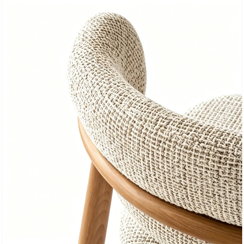 Solid wood dining chair