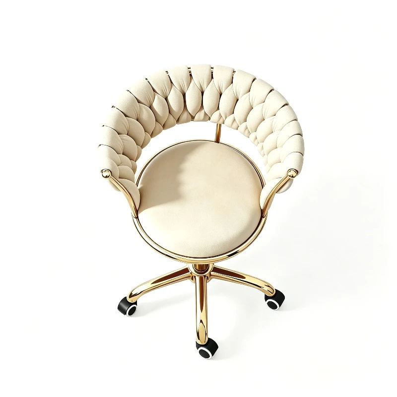 Velvet Five-Claw Bar Chair