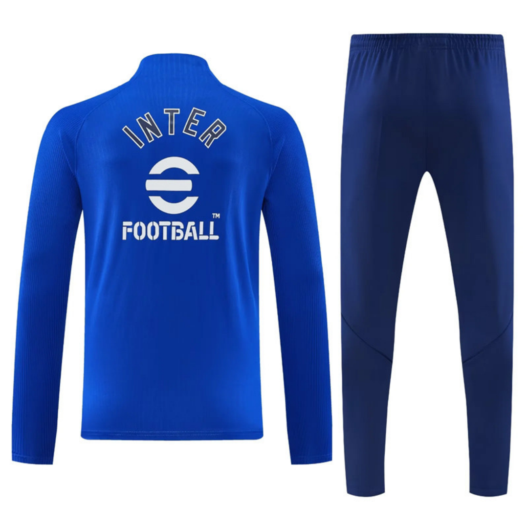 Kid's Inter Milan 1/4 Zipper Sweat Kit(Top+Pants) 2026/27