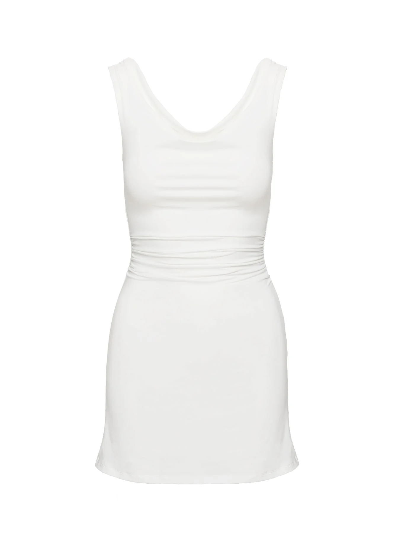 Renault Mini Dress White