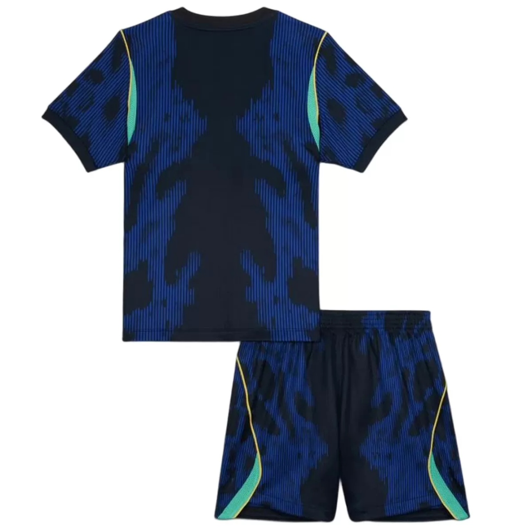 Kid's Brazil Away Kit World Cup 2026