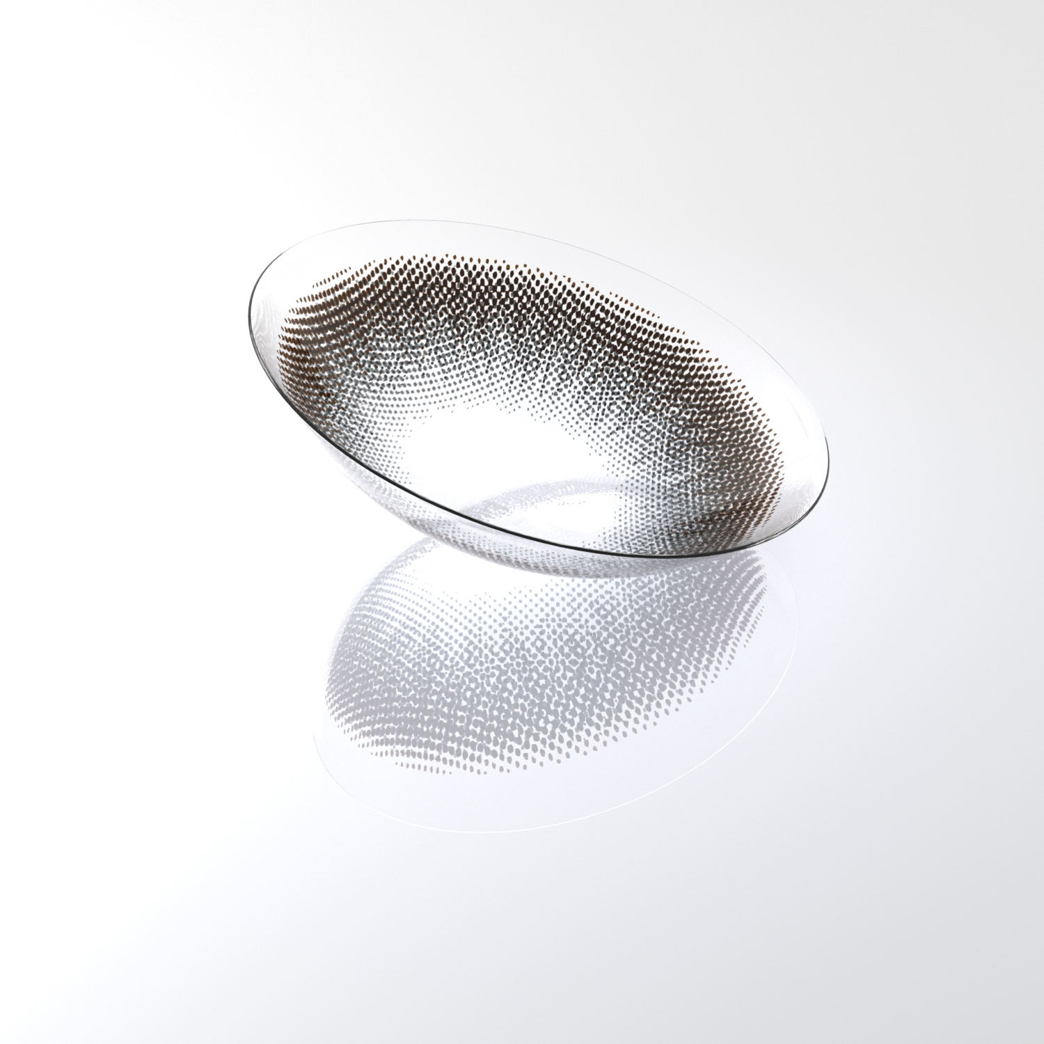 BONVIRO Umber Gray Colored Contacts – Soft Warm Gray Eyes | 1 Year