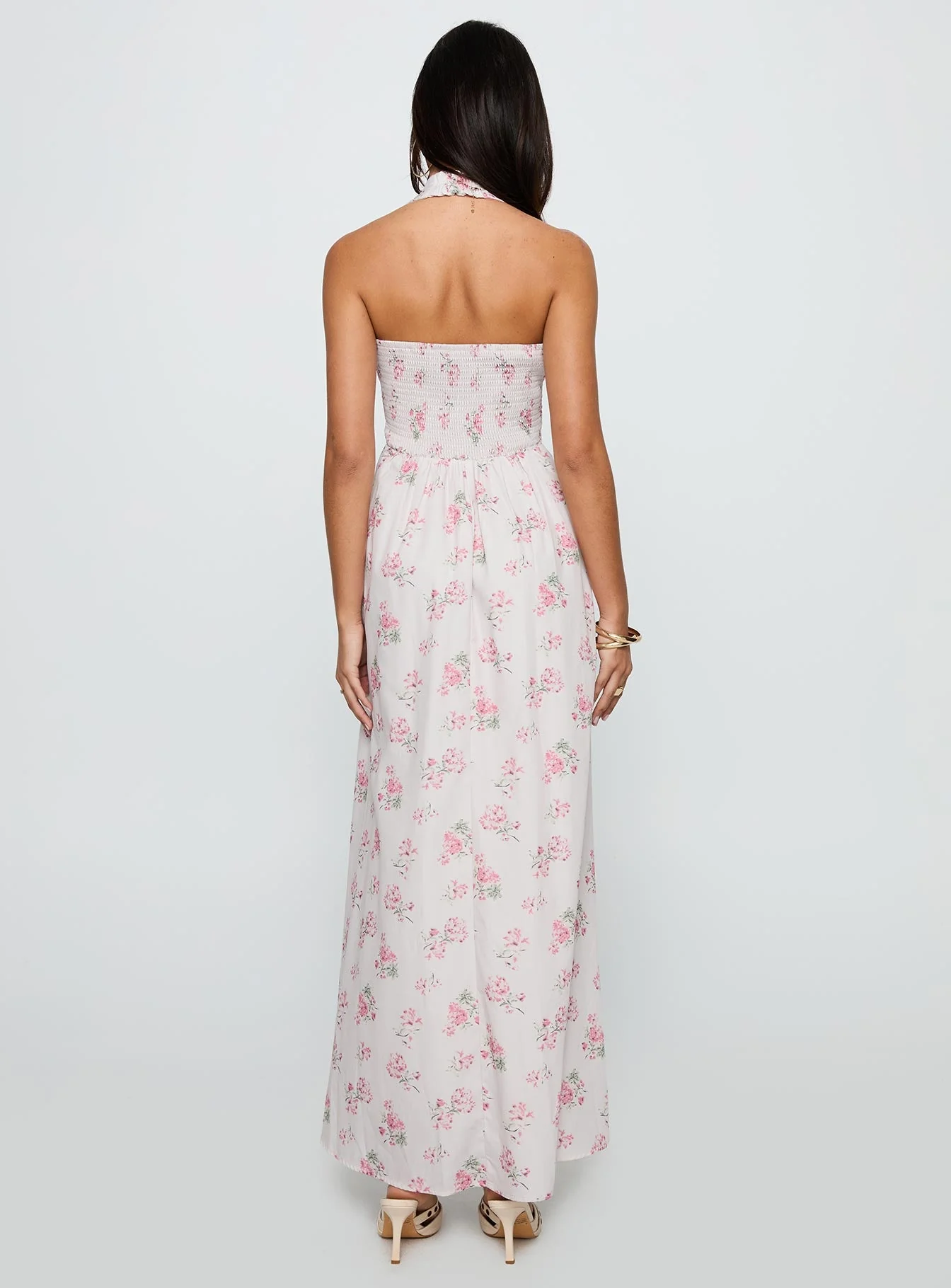 Sunfields Halter Maxi Dress Multi