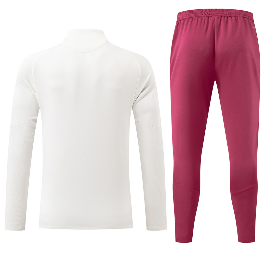 Real Madrid 1/4 Zipper Sweat Kit(Top+Pants) 2026/27