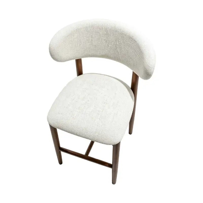 Solid Wood Linen Bar Chair