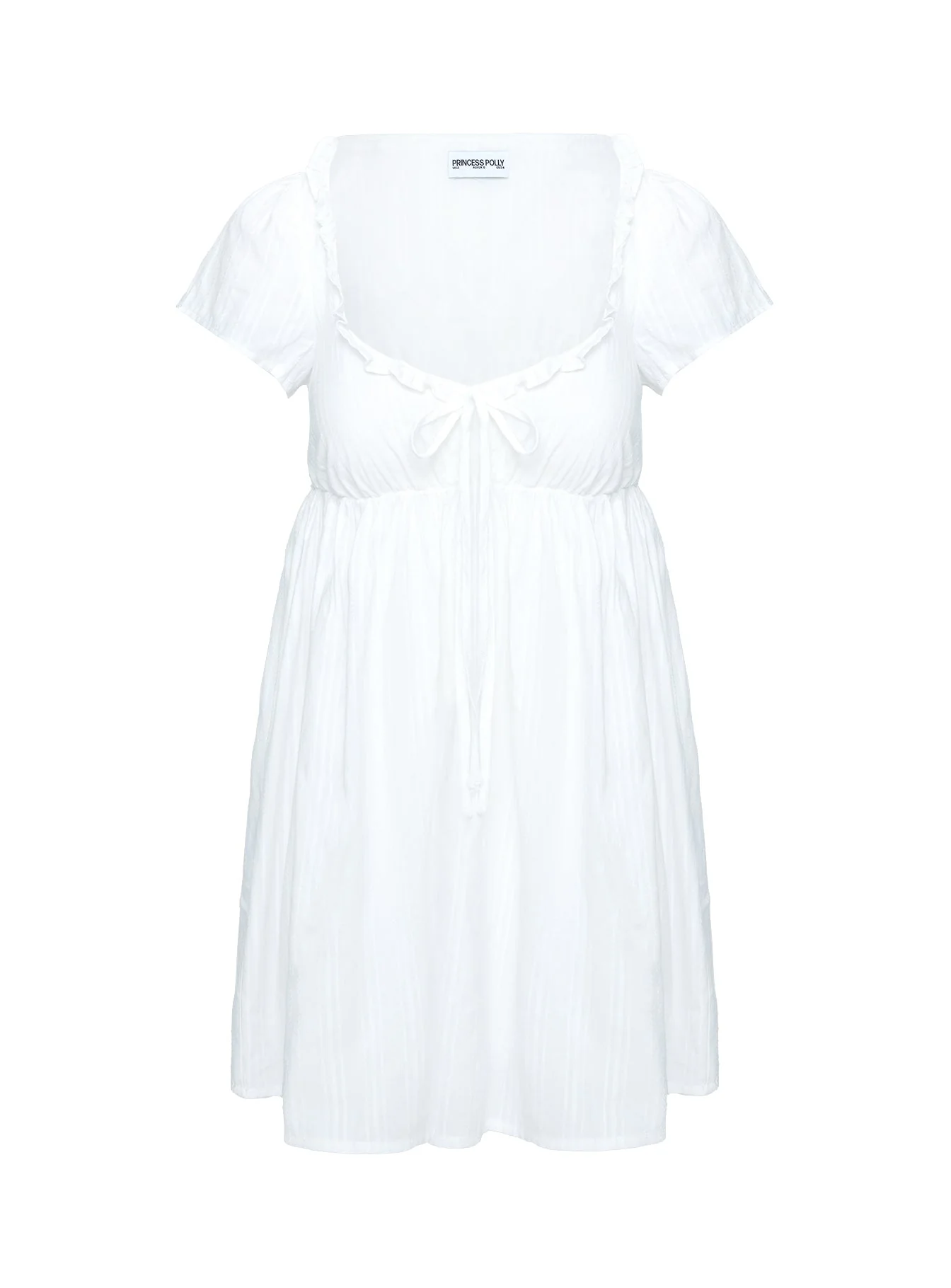 Monsterrat Mini Dress White