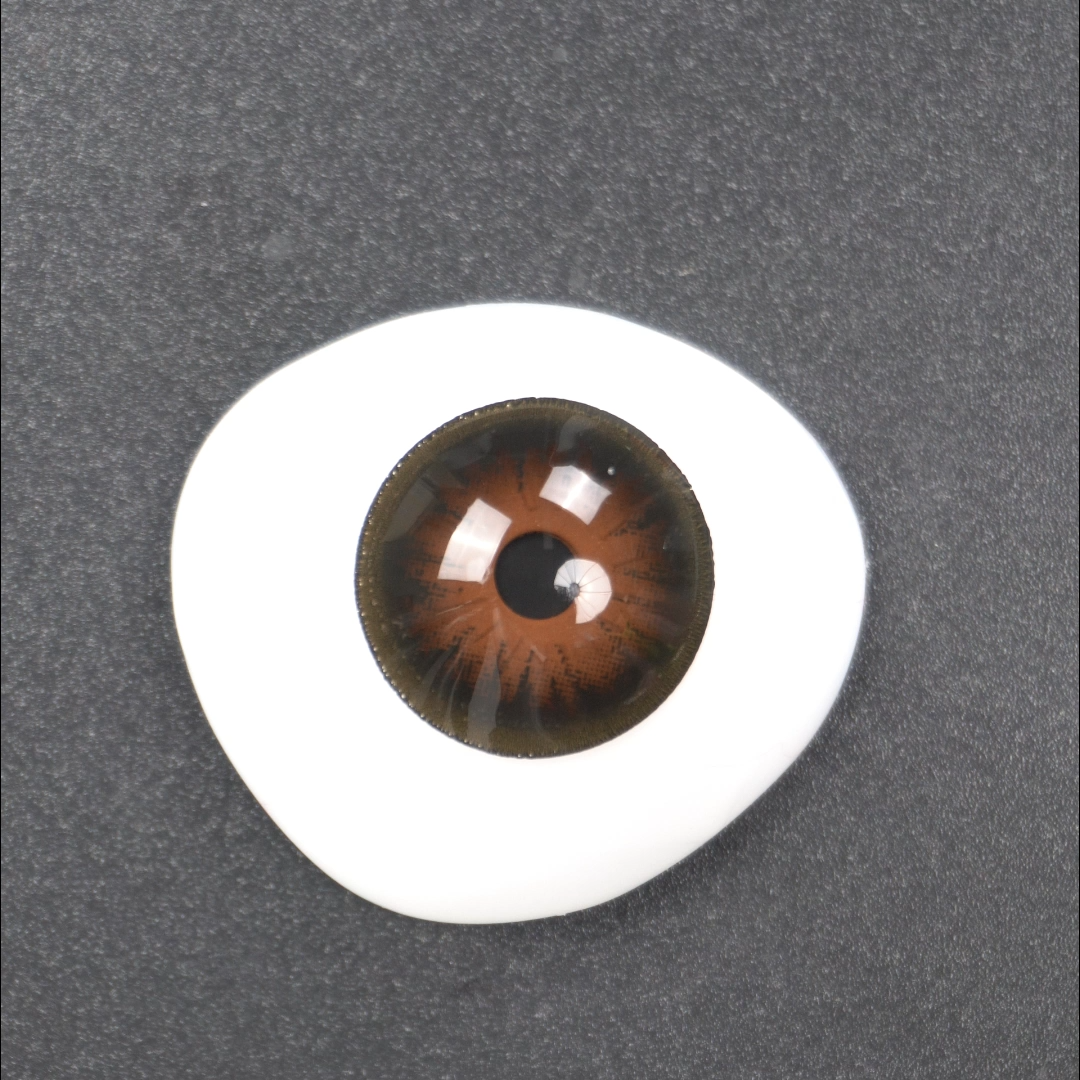 BONVIRO Graphite Grey Colored Contact Lenses – Defined High-Contrast Grey Contacts for Dark Eyes | 6 Months Wear