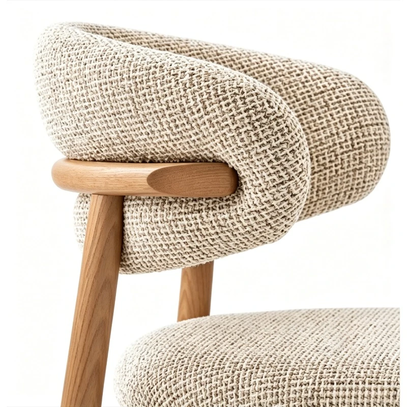 Solid wood dining chair