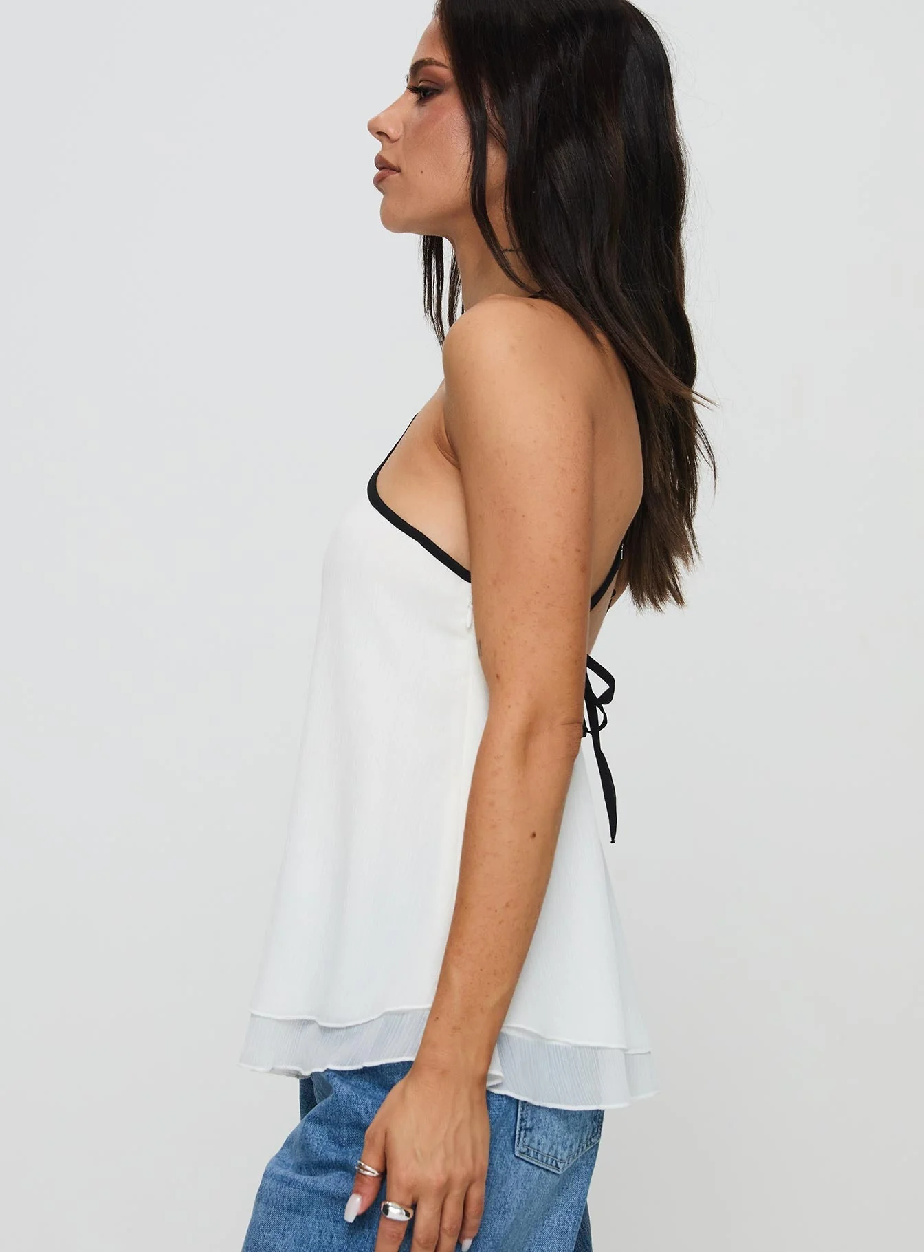 Rafaella Halter Top Cream