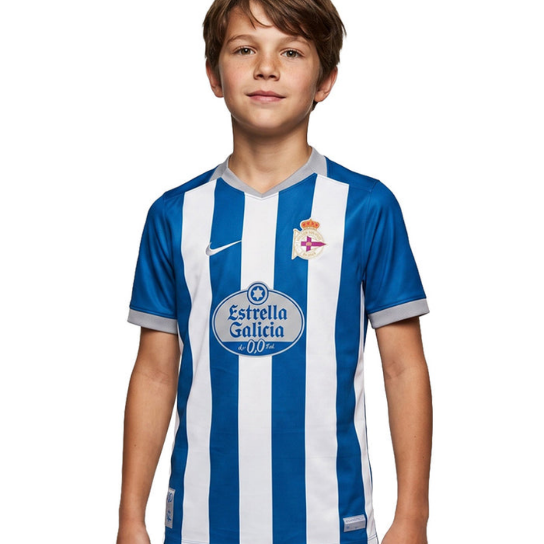 Kid's Deportivo La Coruna Home Kit 2026/27