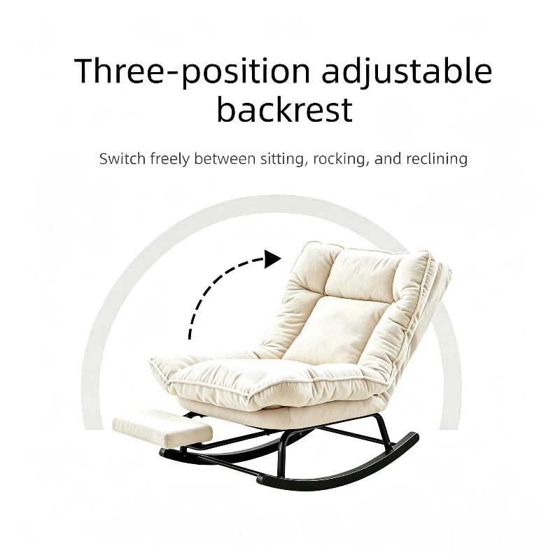 Corduroy Casual Rocking Chair（35.43
