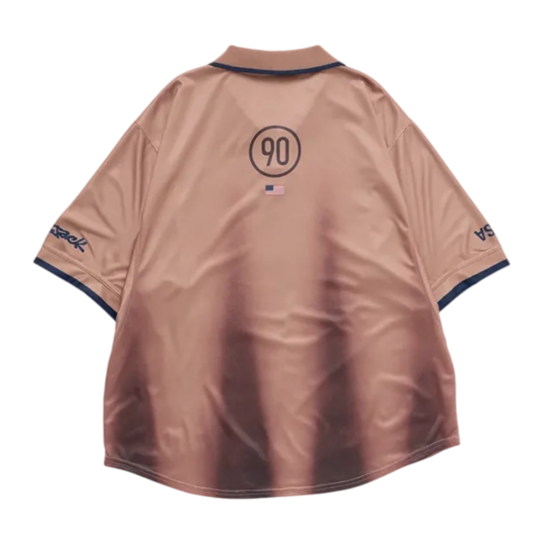 Travis Scott Cactus Jack x Nike USA Total 90 Retro Jersey Brown