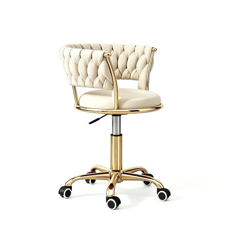 Velvet Five-Claw Bar Chair