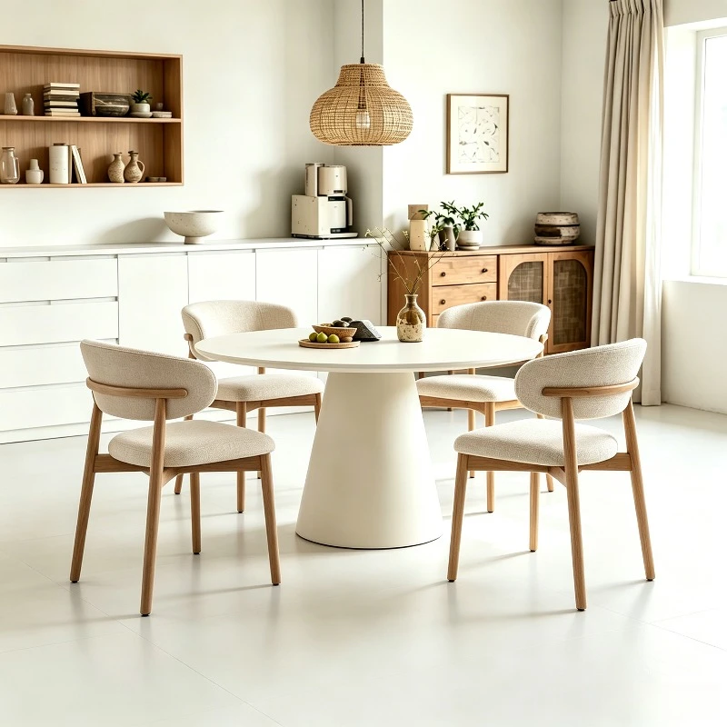 Solid wood dining chair