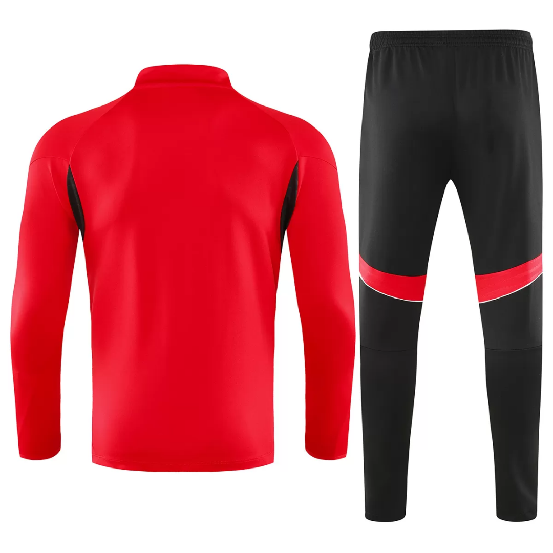 Kid's Arsenal 1/4 Zipper Sweat Kit(Top+Pants) Red 2025/26