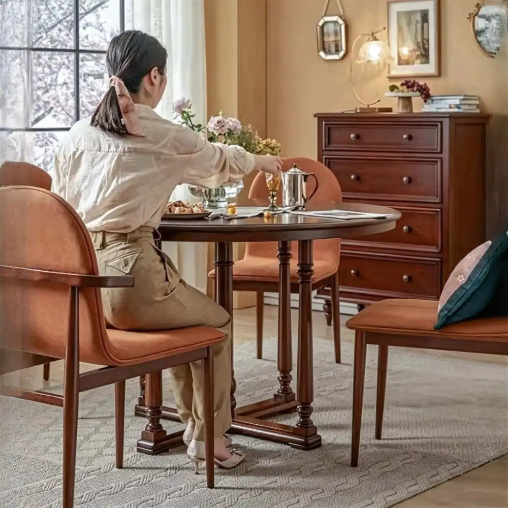 Vintage Arched Wooden Dining Chair I'm Obsessed With