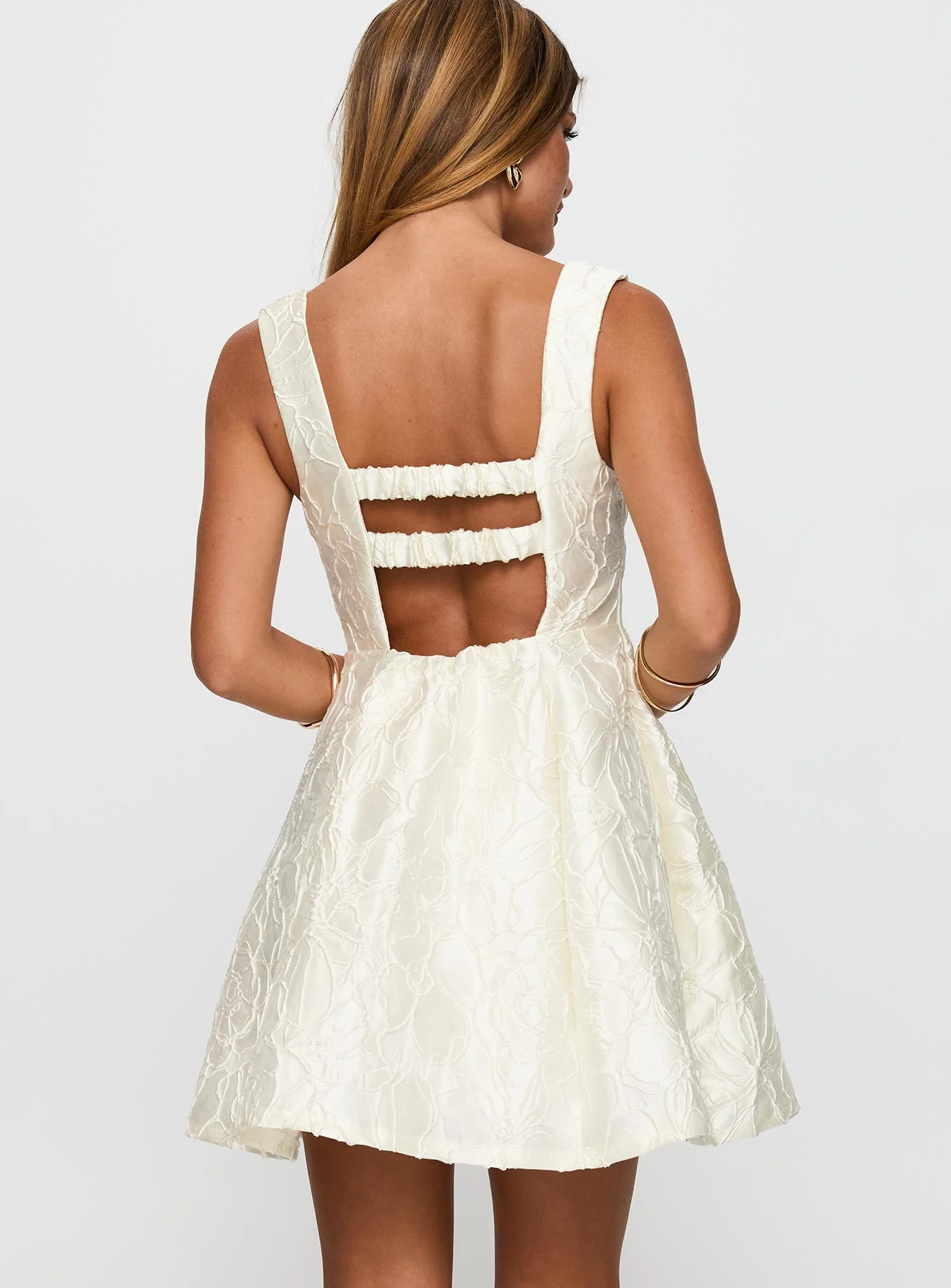 Eloquent Mini Dress Ivory