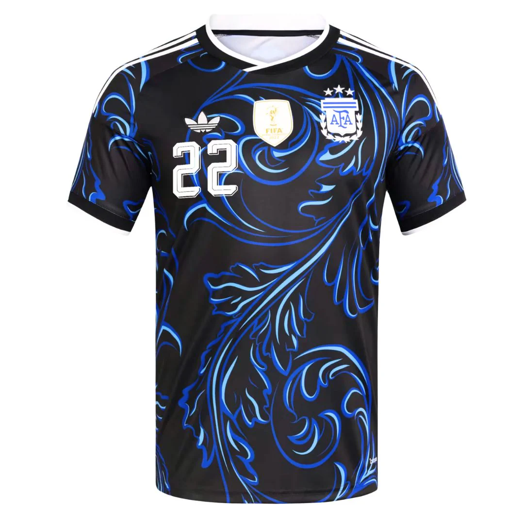 L.MARTÍNEZ #22 Argentina Away Jersey World Cup 2026