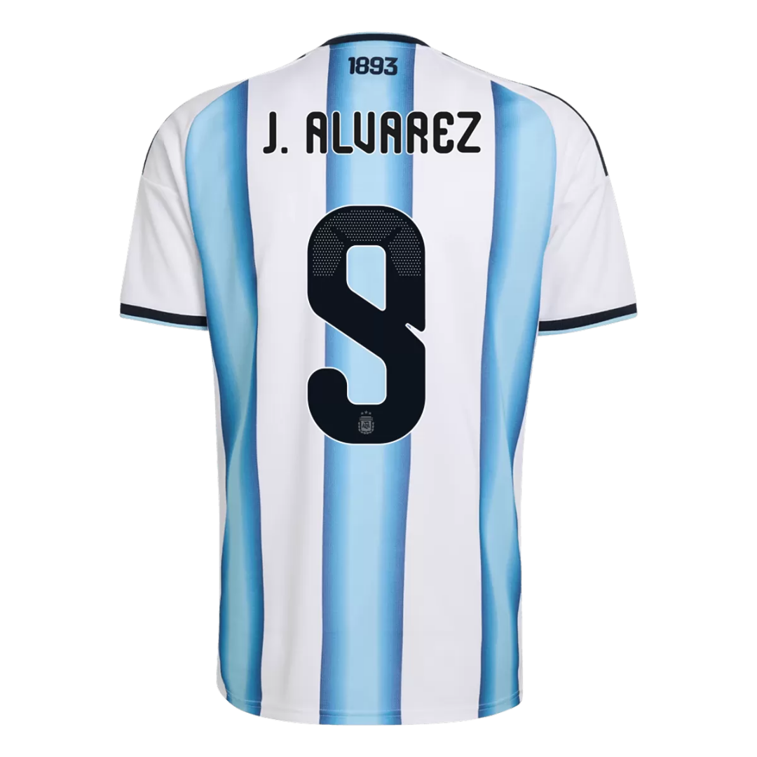 J.ÁLVAREZ #9 Argentina Home Jersey World Cup 2026