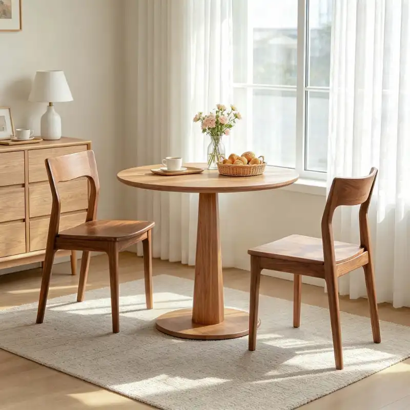 Solid wood dining chair