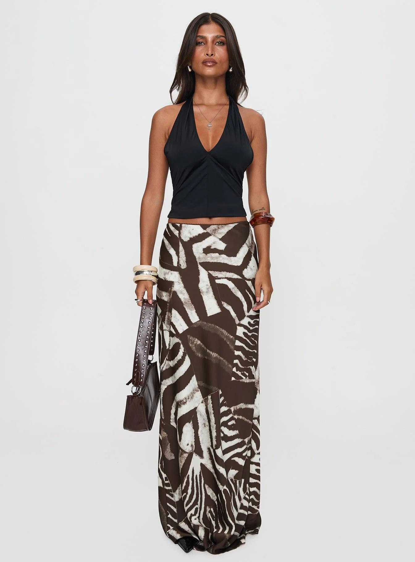 Rowana Maxi Skirt Multi