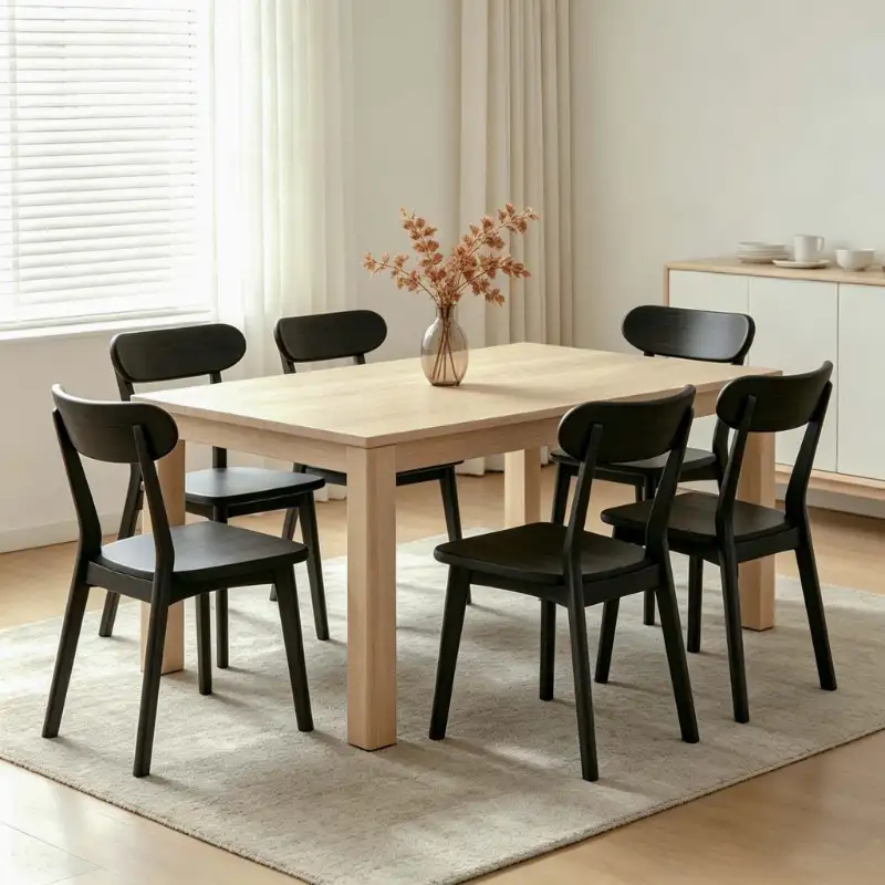 Dining chair, back support
