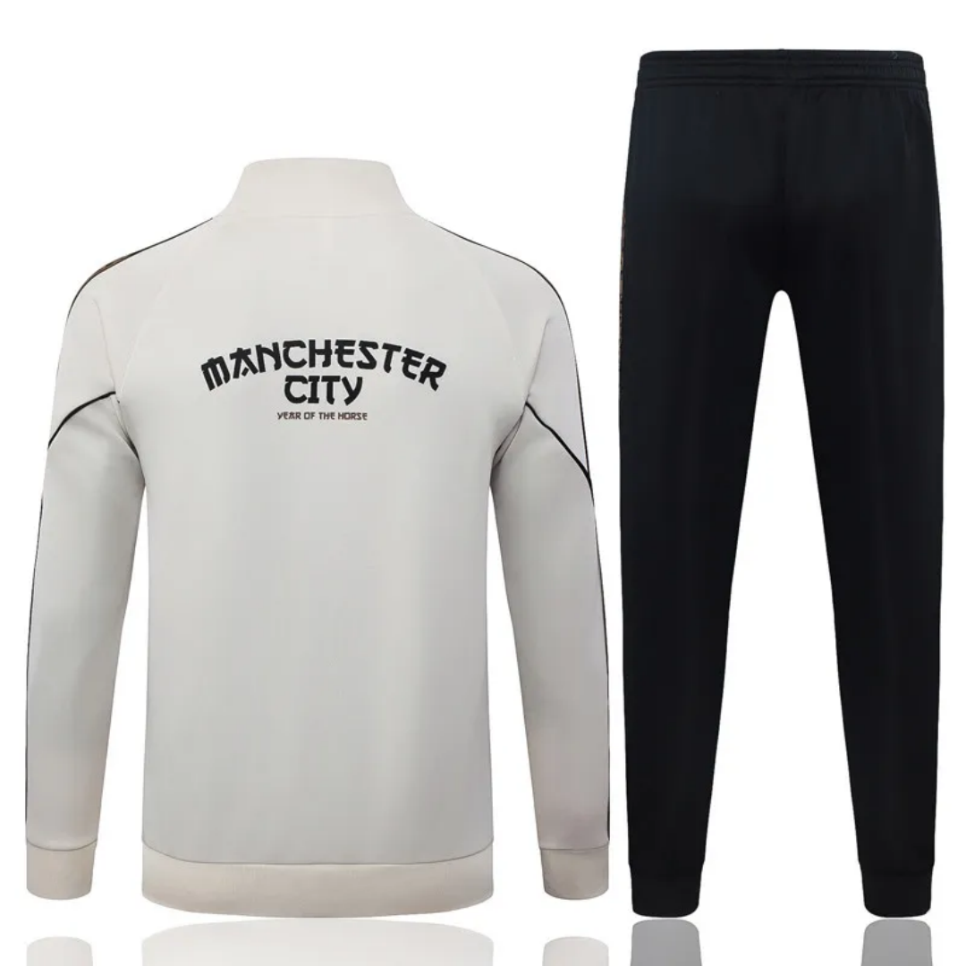 Kid's Manchester City Full-Zip Training Jacket Kit(Top+Pants) 2026/27
