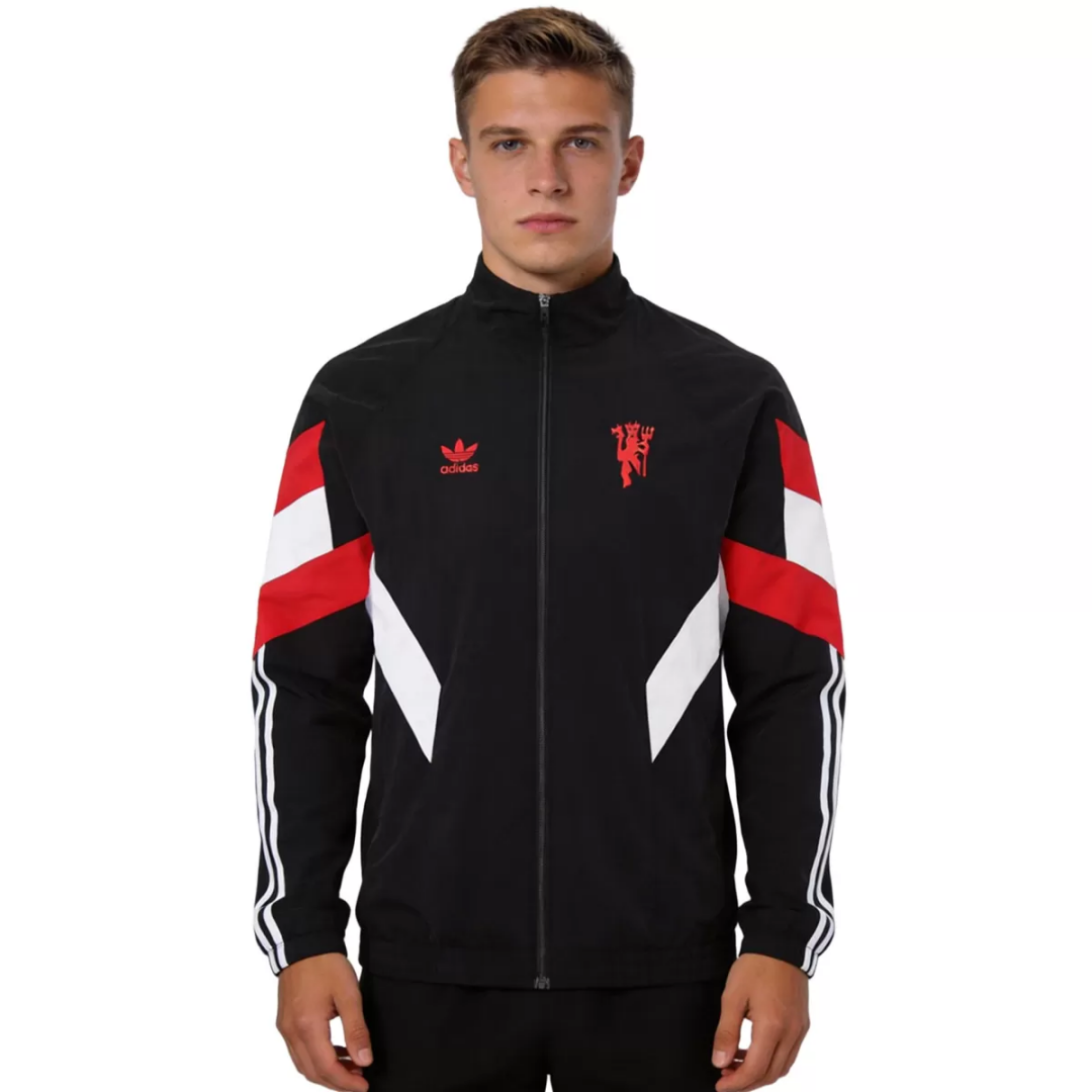 Manchester United Windbreaker Jacket Black 2025/26