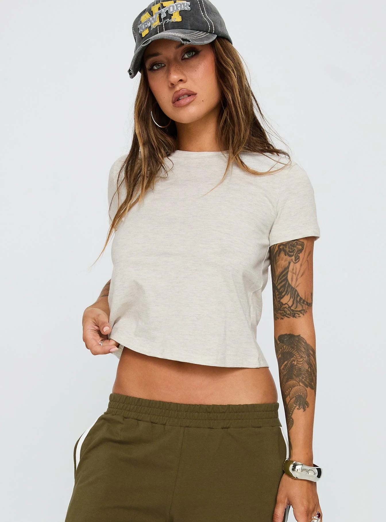 Micah Tee Grey Marle