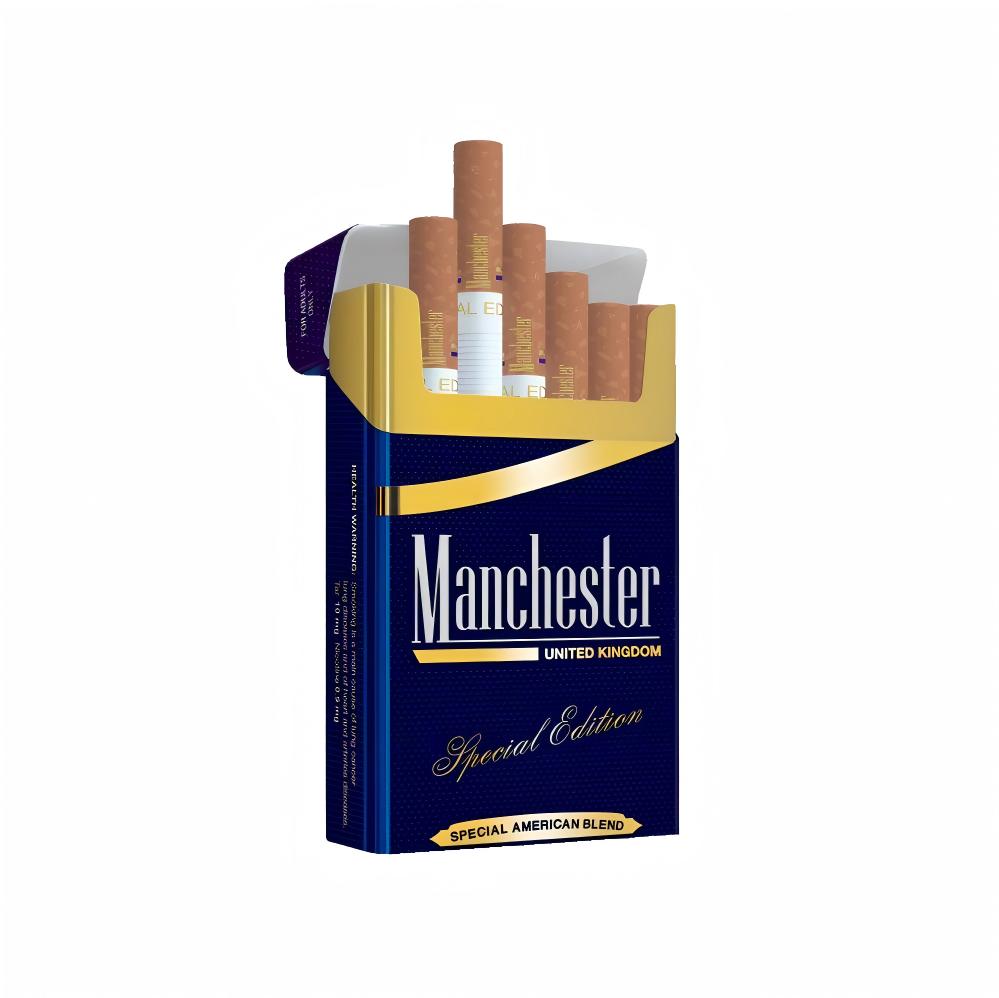 Manchester Special Edition Blue 8mg Carton